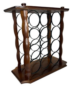 Range-bouteilles créatif en métal pour vin rouge, support de rangement simple en grille, meuble de rangement pour la maison, meuble à vin à assembler, support pour bouteilles - Product Image 4