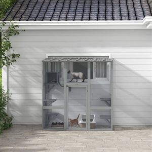 Gabbia per Gatti: Cuccia Confortevole e Arredamento per Animali Domestici - Product Image 1
