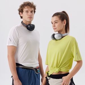 T-shirt de sport unisexe HonFit à séchage rapide, manches courtes, respirant, en mesh, pour activités multisports - Product Image 3