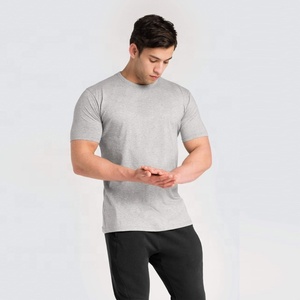 <b>Men's</b> Outdoor Fitness T Shirt Casual Activewear Short Sleeve Breathable Cotton <b>Stretch</b> Performance Running Gym Clothing - Product Image 5