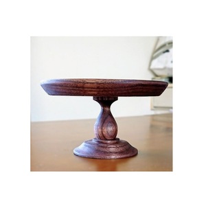 Soporte de Madera Natural para Pasteles, Postres y Centros de Mesa Decorativos - Product Image 6