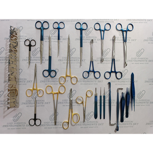Ensemble d'instruments de chirurgie plastique personnalisés pour les interventions esthétiques, kit chirurgical professionnel en acier inoxydable pour les hôpitaux et les cliniques - Product Image 1