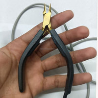 Alicates de Punta Corta de Acero Inoxidable de Grado A+ con Punta Fina y Peso Ligero, Marca ZETOMED PRO, para Joyería, Soldadura y Bricolaje