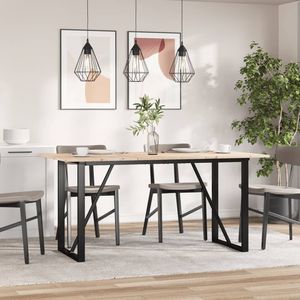 Ensemble de 3 plateaux de table en bois de pin naturel massif, de taille moyenne, durables, pour tables à manger - Product Image 4