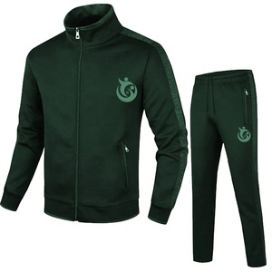 Chándal de gimnasio para hombre con logotipo personalizado de alta calidad al por mayor, traje deportivo de entrenamiento de invierno, uniforme deportivo de equipo a la moda - Product Image 1
