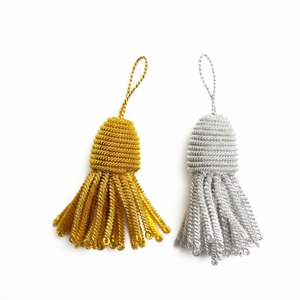 Bordure à pampilles dorées en fil de bullion tricoté avec strass, personnalisée, écologique, durable, à séchage rapide, respirante et confortable, pour vêtements, articles de maison et chapeaux - Product Image 2