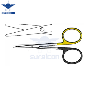 Tijeras Mini-Metzenbaum de 9 cm / 3-1/2 Pulgadas, Rectas, con Una Hoja Dentada, Super Cut TC, Tijeras Quirúrgicas de Acero Inoxidable de Primera Calidad - Product Image 5