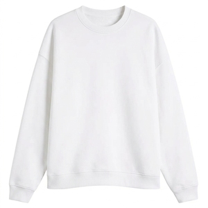 เสื้อสเวตเชิ้ตผู้หญิงแขนยาวลำลอง ผ้าฝ้าย 100% บุขนด้านใน สไตล์สตรีทแฟชั่น สำหรับฤดูหนาว มีโลโก้ด้านหน้า - Product Image 6