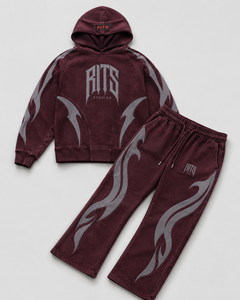 Ensemble de survêtement RITS, sweat-shirt et pantalon, beige, coton, uni, respirant, léger, taille élastique, vêtements décontractés pour adultes, style été, meilleur choix - Product Image 4