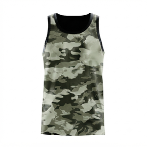 Tops de punto sin mangas con cuello halter para mujer, de ajuste regular, de secado rápido, transpirables, ecológicos, de algodón y fibra de bambú, informales, para verano, al por mayor - Product Image 3