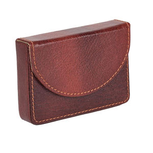 Porte-cartes fin en cuir anti-RFID, design minimaliste pour poche avant, pour hommes et femmes, vente en gros 2026 - Product Image 6
