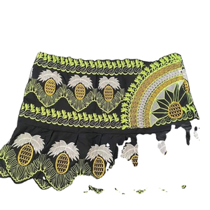 Nouvelle conception élégante, jupe décontractée pour femmes, 100% coton, anti-rides, prix d'usine, broderie personnalisée, best-seller, pour les occasions de fête - Product Image 2