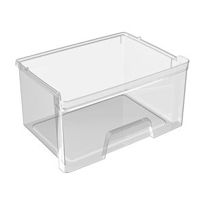 Carrello portaoggetti in plastica argentata smontabile con cassetti, soluzione pratica per l'organizzazione - Product Image 4