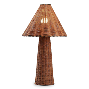 Lampes de table lumineuses en rotin, lampes d'appoint, lampe de bureau, décoration d'intérieur d'inspiration bohème - Product Image 1