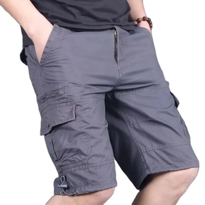 Short Cargo <b>Pant</b> Men's Polyester/Cotton Oxford Fabric Formal Quick Dry Breathable <b>Summer</b> Fashionable Wholesale OEM Export - Product Image 1