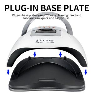 Lampada UV Professionale SUN X23MAX 81LED per Asciugatura Rapida di Tutti i Gel per Unghie, Potente Asciugatore per Manicure e Salone - Product Image 4