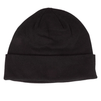 Gorro de Punto de Doble Cara de Forro Polar para Otoño/Invierno, Estilo Urbano Unisex, con Patrón de Letras Bordadas Comunes en Spandex/Algodón