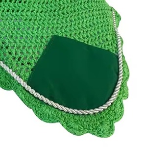 Produits équestres haut de gamme : Bonnet d'oreilles léger, voiles anti-mouches de haute qualité, équipement équestre confortable pour chevaux, accessoires de tapis de selle - Product Image 5