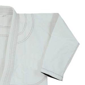 Kimono de BJJ de Primera Calidad con Costuras Reforzadas, Tejido Pearl Weave, Logotipo Frontal, Unisex para Adultos, 360gsm - Product Image 3