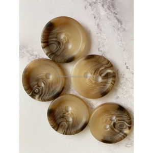 <b>Black</b> Customized Stock 4 Hole Real <b>Button</b> Buffalo Blank Buffalo Horn <b>Button</b> From India - Product Image 6