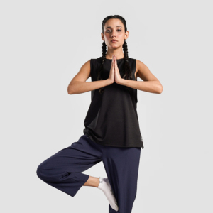 Camisetas Deportivas Cortas de Yoga para Mujer, Personalizadas con Logotipo OEM, Serigrafiadas, Holgadas, para Gimnasio y Entrenamiento - Product Image 4