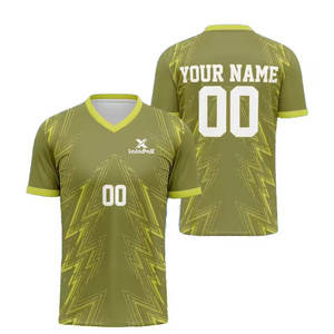 Camiseta de Fútbol Corta Ligera, Duradera y de Alta Calidad, Hecha de Tela de Malla 100% Poliéster, Adecuada para Partidos Competitivos y Uso Diario - Product Image 1