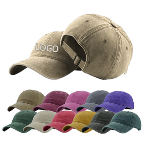 Gorra de Béisbol de Algodón con Visera Curva, Estructurada, Ajustable, con Parche Tejido, Color Personalizado de Verano, Marca Privada, Gorras de Béisbol para Hombre y Mujer - Product Image 1