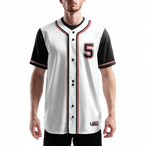 Uniformes de Béisbol Personalizados con Diseño de Rayas y Logotipo, Venta al Por Mayor, Sublimación, para Equipos y Clubes de Sóftbol y Béisbol, 2026 - Product Image 1