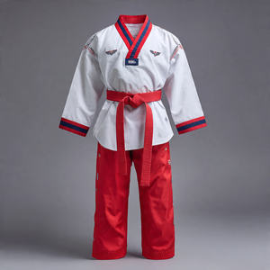 Uniforme de Taekwondo para Adultos de Alta Calidad con Forro 100% Algodón, Uniforme Personalizado para Entrenamiento de Taekwondo - Product Image 1