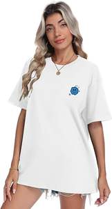 Camisetas Gráficas con Estampado de Letras Sonrientes, Manga Corta, Estampado de Palmeras, Top de Verano 100% Algodón, Camisetas Casuales para Hombre - Product Image 2