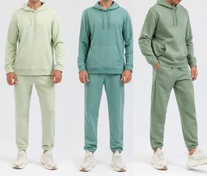 Ensemble de survêtement décontracté en molleton épais d'hiver avec capuche et pantalon de survêtement en coton, taille plus - Product Image 4