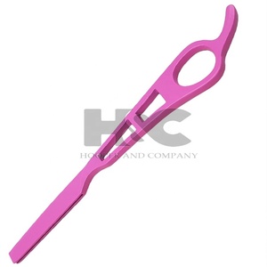 Hot Sale finger <b>Razor</b> Men's Beard <b>Razor</b> Barber Cut beautiful color Stainless Steel Custom Logo Offer Barber <b>Razors</b> - Product Image 1