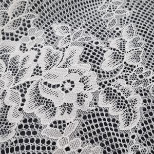 Cinta Elástica de Encaje Floral de 23 cm, Ligera, de Nailon y Spandex, Tejido de Encaje Elástico para Lencería, Vestidos y Prendas de Vestir - Product Image 3
