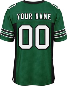 Maillot de football américain de haute qualité, 100 % polyester, thermocollant, couleur personnalisable, respirant et antibactérien - Product Image 6