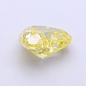 Diamant CVD Jaune Vif Fantaisie 1,50 Carat Coupe Cœur Modifiée Pureté VVS2 Polissage Excellent Qualité Bijouterie Professionnelle Pierre de Laboratoire - Product Image 2