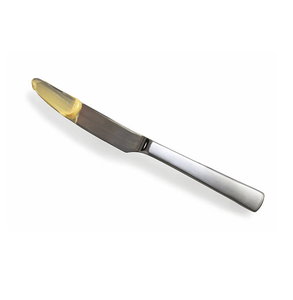 มีดเนยสแตนเลสดีไซน์ใหม่ มีดอาหารแบบแบน มีดเนยงานฝีมือสั่งทำพิเศษ - Product Image 1
