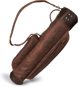 Bolsa de Golf Hecha a Mano en Cuero de Grano Completo |   Transportador de Estilo Vintage - Product Image 4