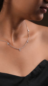 Collier pendentif pour femme en moissanite de qualité supérieure, clarté VVS, or massif 10k 14k 18k, or blanc, jaune ou rose, idéal pour un cadeau ou une soirée. - Product Image 2