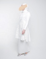 SIPO malaisien baja Kurung moderne avec broderie et perles vêtements islamiques musulmans pour femmes ensembles modeste