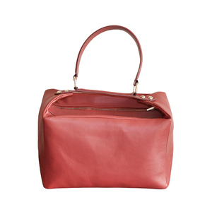 Royaa High Quality Genuine Leather Women's Evening Bucket <b>Bag</b> ZIP Handle 1-1.9L Capacity Polyester Lining Elegant <b>Wedding</b> - Product Image 1