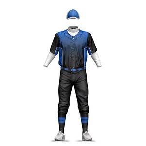 Service OEM personnalisé, dernier design, uniforme de baseball pour hommes, coupe classique, vêtements de sport, impression par sublimation à transfert thermique, respirant, séchage rapide - Product Image 2