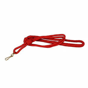 Cordón de Viscosa Rojo Ceremonial Personalizado de Gran Venta con Dos Nudos para Accesorios Promocionales de Uniformes - Product Image 1