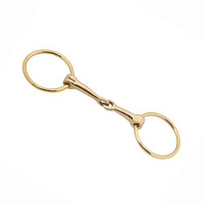 Proveedor Mayorista OEM: Bocado de Anillas Sueltas de Acero Inoxidable para Caballos y Ponis, para Equitación y Accesorios Ecuestres - Product Image 1