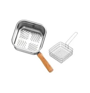 Panier à paner en acier inoxydable de grande capacité pour un panage et une friture rapides dans les zones de cuisson commerciales - Product Image 1
