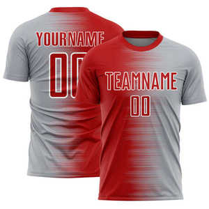 Nueva Camiseta de Fútbol para Hombre, Verano/Invierno, 100% Poliéster, Secado Rápido, Transpirable, Cuello en V, Manga Corta - Product Image 4