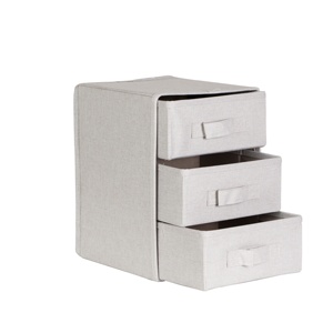 MA35.1 Small Foldable fabric storage cabinet for Jewelry Cosmetic OEM Customized Factory Price home storage & organization - Product Image 5