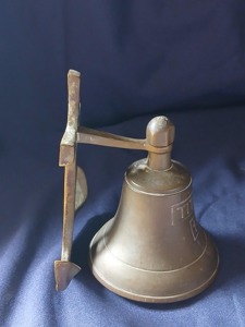 Cloche d'ancre en laiton massif de style antique, vente en gros, décoration nautique, cadeau maritime avec impression découpée polie, cloche de bateau/navire - Product Image 2