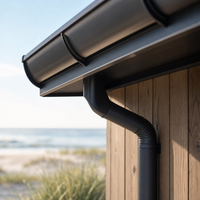 Abri de stationnement pour 2 voitures Angye, moderne et luxueux, personnalisé pour villa, avec toit en aluminium thermolaqué et auvent imperméable