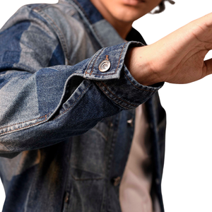 Chaqueta Vaquera Casual de Invierno para Hombre, 100% Algodón, Cómoda, Venta al por Mayor, Personalizable, Muestra Gratuita, la Mejor Calidad - Product Image 4