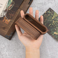 Vente en gros de porte-cartes de calendrier de table personnalisé en bois de hêtre poli de haute qualité, design floral moderne, léger, personnalisable